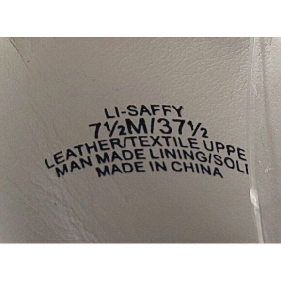 Lori‎ Goldstein Suede Red/White Sandals - Size 7.5 - Picture 7 of 8